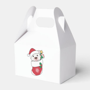 Polar Bear Christmas Snow Winter Animals Polar Favour Box