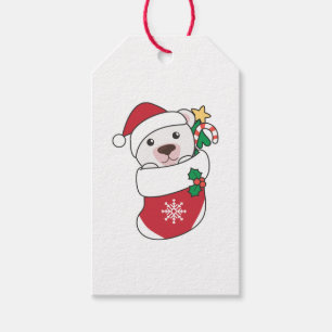 Polar Bear Christmas Snow Winter Animals Polar Gift Tags
