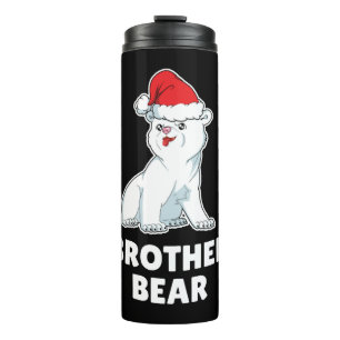 Polar Bear Christmas - Xmas Brother Gift Thermal Tumbler