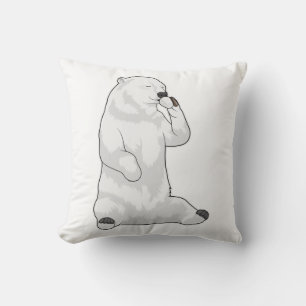 Polar bear Coffee Cup Cushion