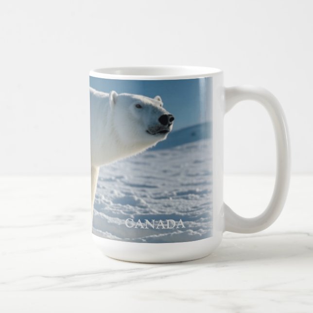 POLAR BEAR COFFEE MUG (Right)