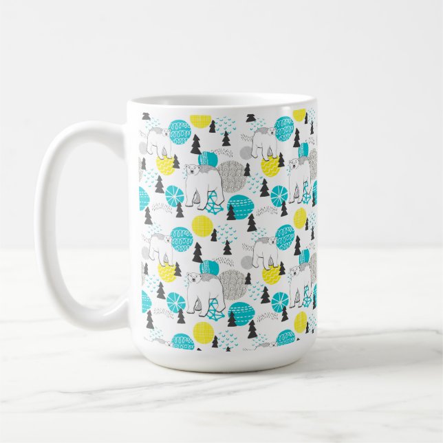 Polar bear coffee mug (Left)