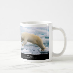 polar bear coffee mug