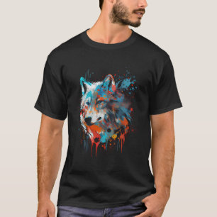 Polar Bear Colour Colourful Hunter Forest Polar Be T-Shirt