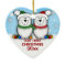 Polar Bear Couple First Christmas Ornament