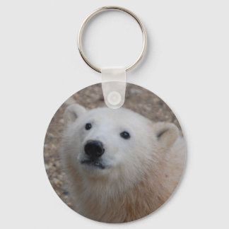 Polar Bear Cub Key Ring