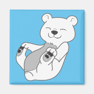 Polar Bear Cub Magnet