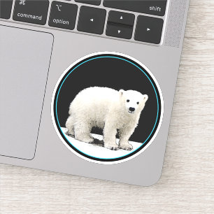 Polar Bear Cub Painting - Oiginal Wildlife Art