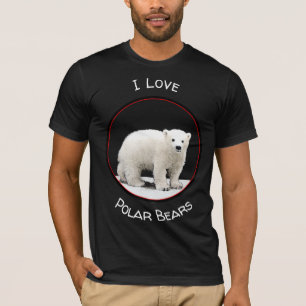 Polar Bear Cub Painting - Original Wildlife Art T-Shirt