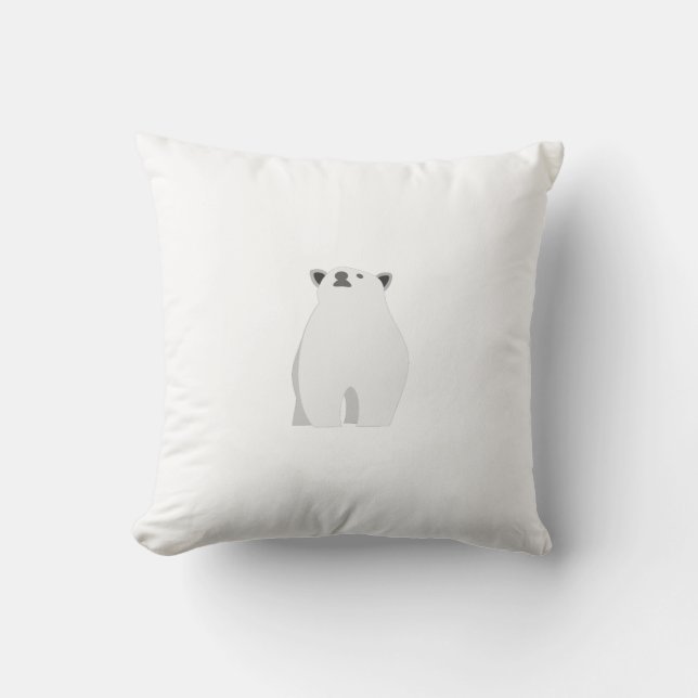 Polar Bear Cushion (Front)