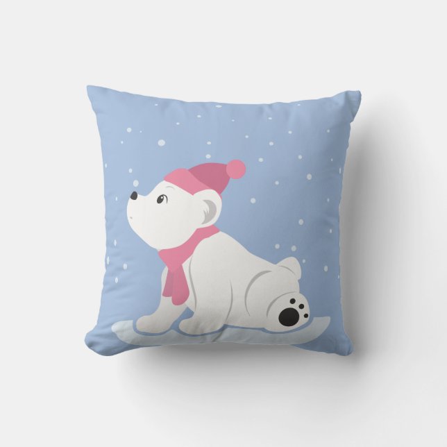 Polar Bear Cushion (Front)