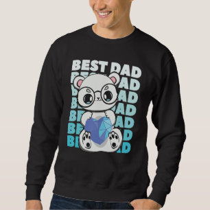 Polar Bear Dad Parent Best Papa Bear Fathers Day A Sweatshirt
