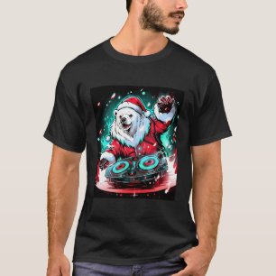 Polar Bear Dj Party Celebrate The Joy Of Christmas T-Shirt