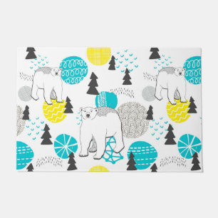 Polar bear doormat