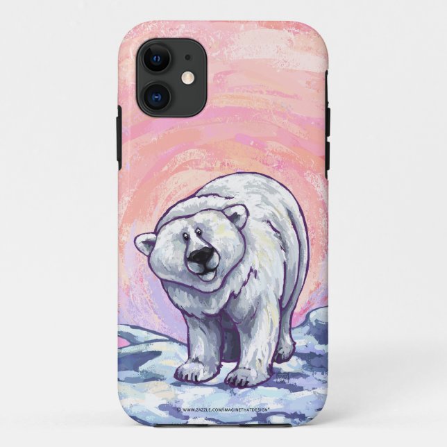 Polar Bear Electronics Case-Mate iPhone Case (Back)