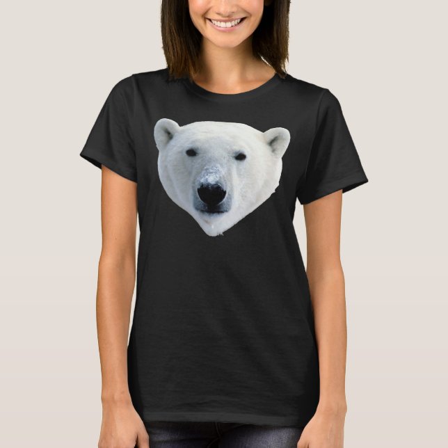 Polar Bear Face T-shirt (Front)