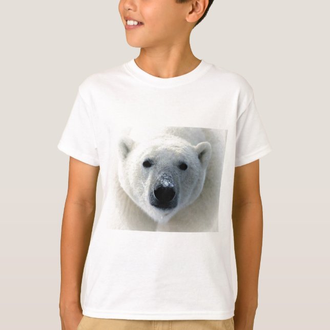 Polar Bear Face T-Shirt (Front)