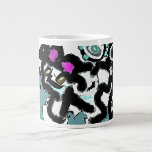 Polar bear fun large coffee mug