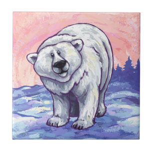 Polar Bear Gifts & Accessories Ceramic Tile