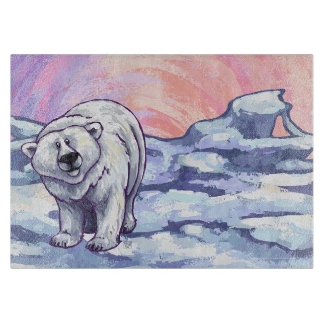 Polar Bear Gifts & Accessories Cutting Board (Front)