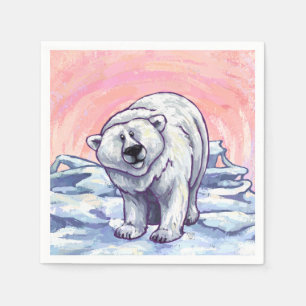 Polar Bear Gifts & Accessories Napkin