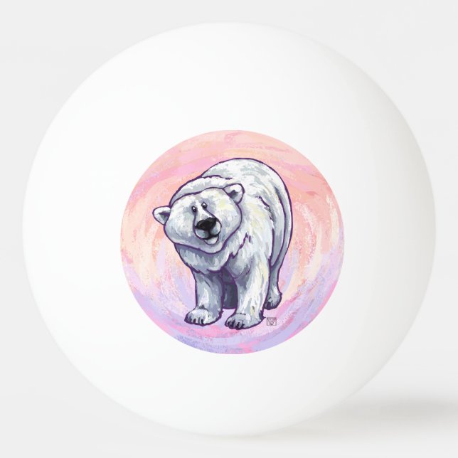 Polar Bear Gifts & Accessories Ping Pong Ball (Back)