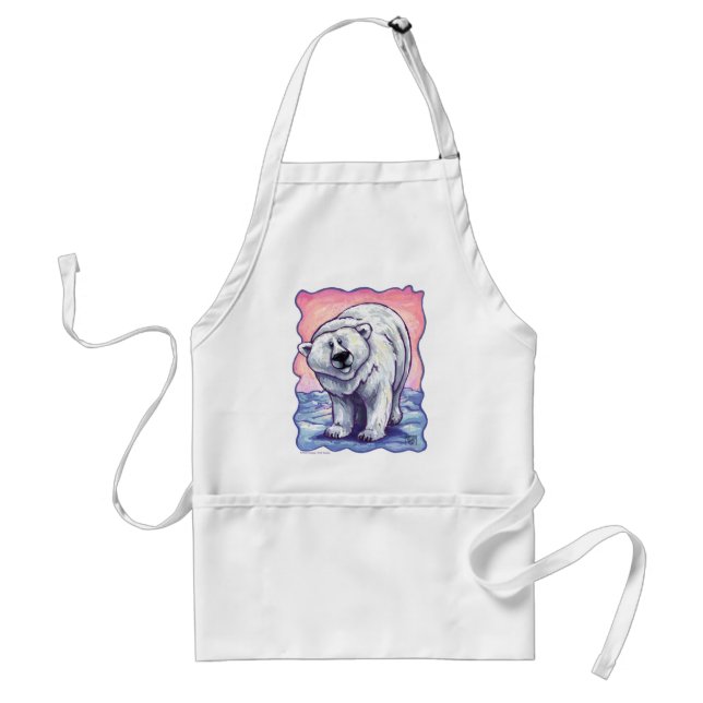 Polar Bear Gifts & Accessories Standard Apron (Front)