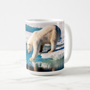Polar Bear Global Warming Climate Inspirational  Coffee Mug