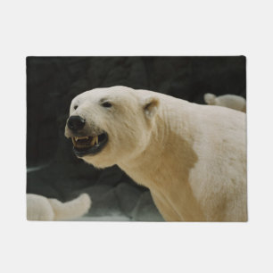 Polar Bear Grin Doormat