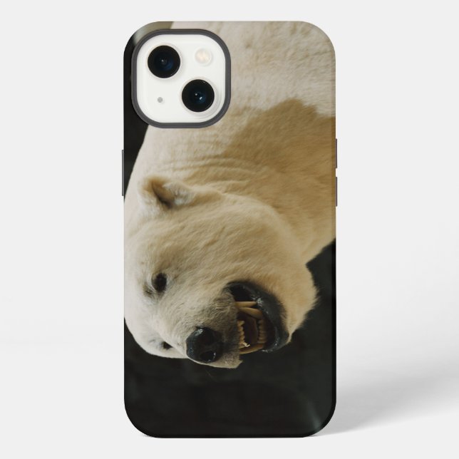 Polar Bear Grin iPhone Case (Back)