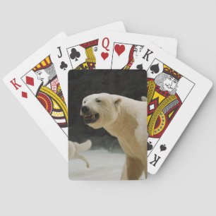Polar Bear Grin Playing Cards
