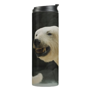 Polar Bear Grin Thermal Tumbler