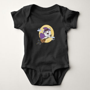 Polar Bear Halloween Witch Kids Witches Costume Baby Bodysuit