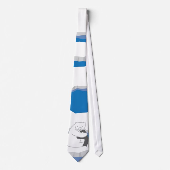 Polar Bear Hug Tie (Front)