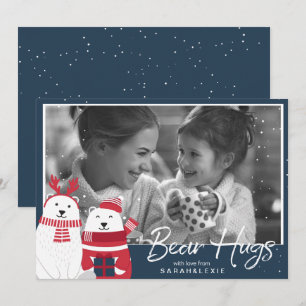 Polar Bear Hugs Photo Template V2 ID851