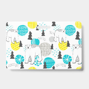 Polar bear ID badge
