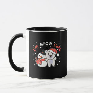 Polar Bear I'm Snow Cute Snowman Snow Pun Mug