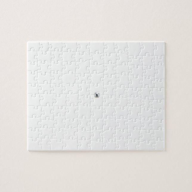 Polar Bear in a Snow Storm Jigsaw Puzzle (Horizontal)