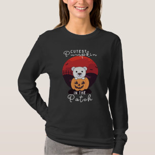 Polar Bear In Pumpkin Bear Cutest Pumpkin In The T-Shirt