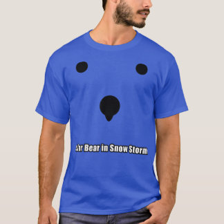 Polar Bear in Snow Storm  T-Shirt