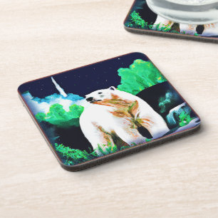 Polar Bear in The Wild. Buy Now Coaster
