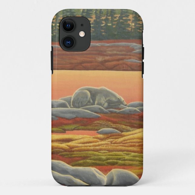 Polar Bear IPhone 5 Case Wildlife Art  Bear Gifts (Back)