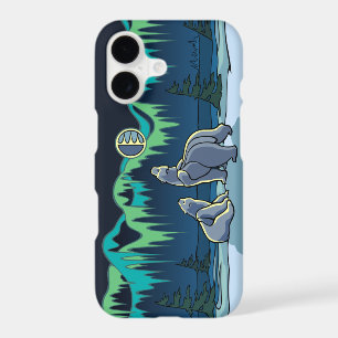 Polar Bear iPhone Cases Tribal Art Bear Case