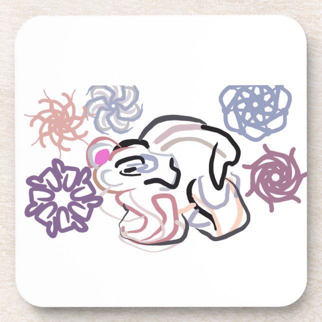 Polar bear joy coaster (Front)