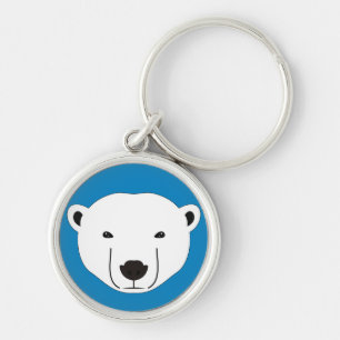 Polar Bear Key Ring