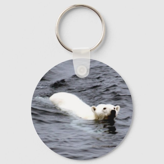 Polar bear key ring (Front)