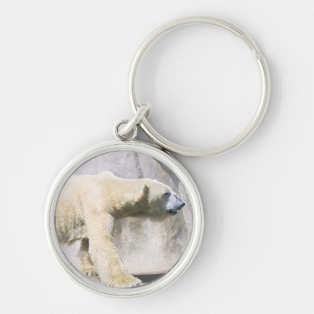 polar bear key ring (Front)