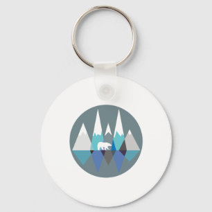 Polar Bear Key Ring