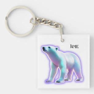 Polar Bear Key Ring