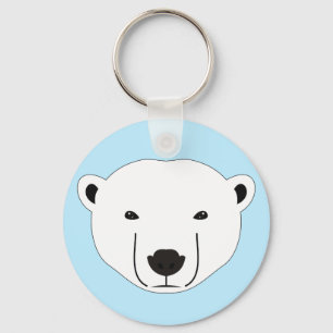 Polar Bear Key Ring